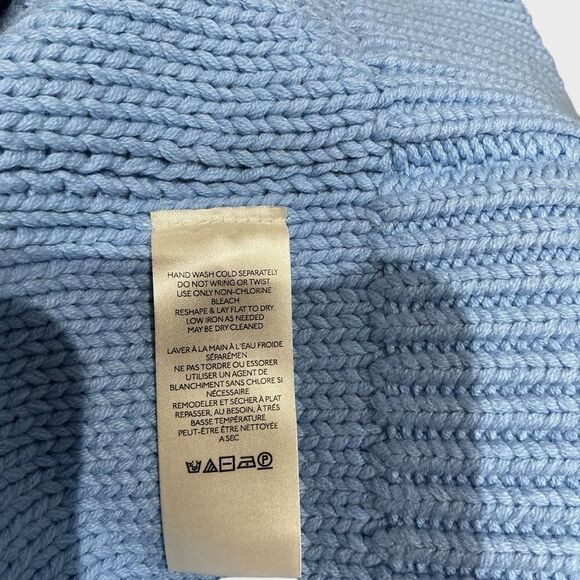 Free People Alli V-neck Sweater Oversized Cable - Picture 12 of 12